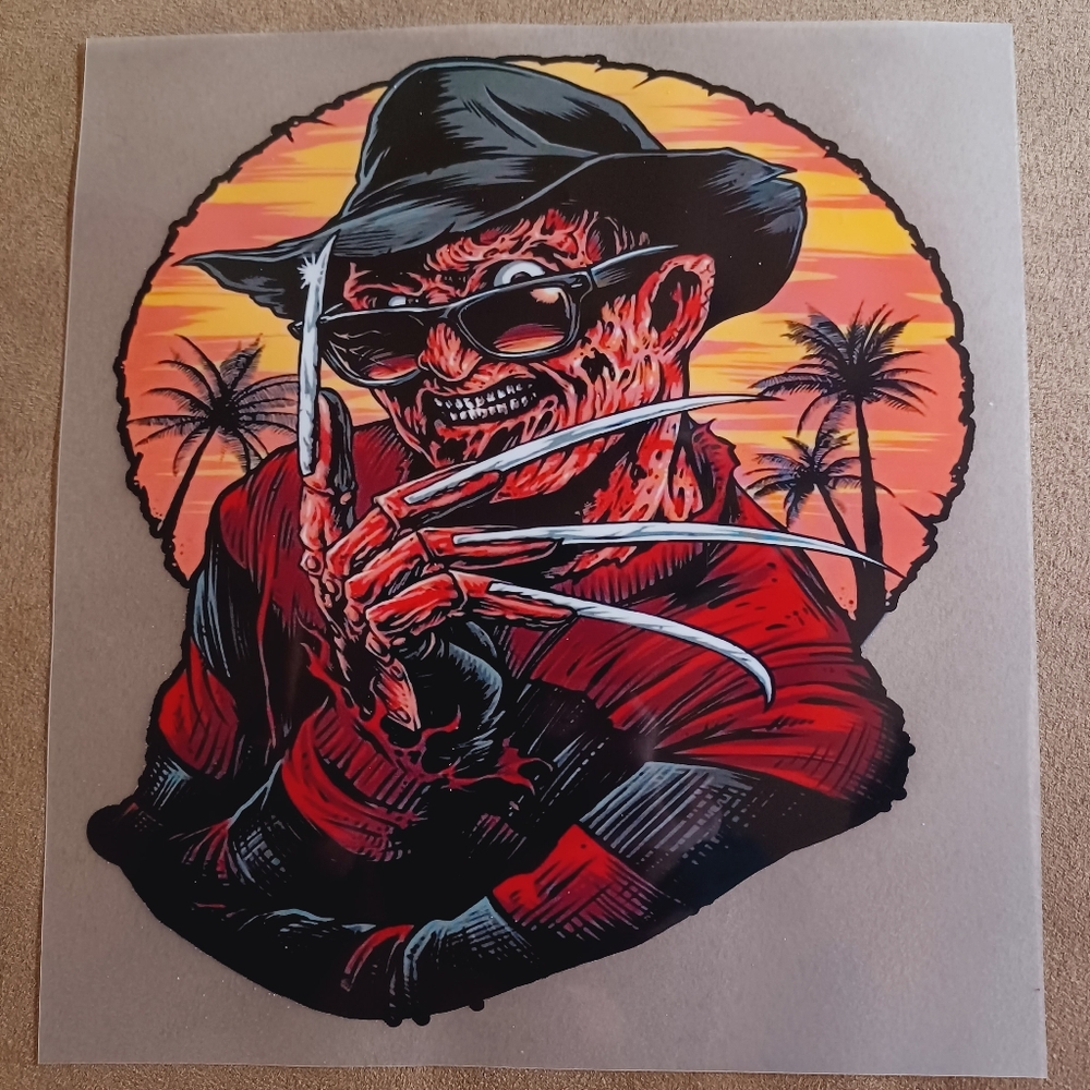 Halloween dtf transfer